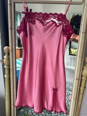 Vintage VS Ribbon Slip Dress 🎀